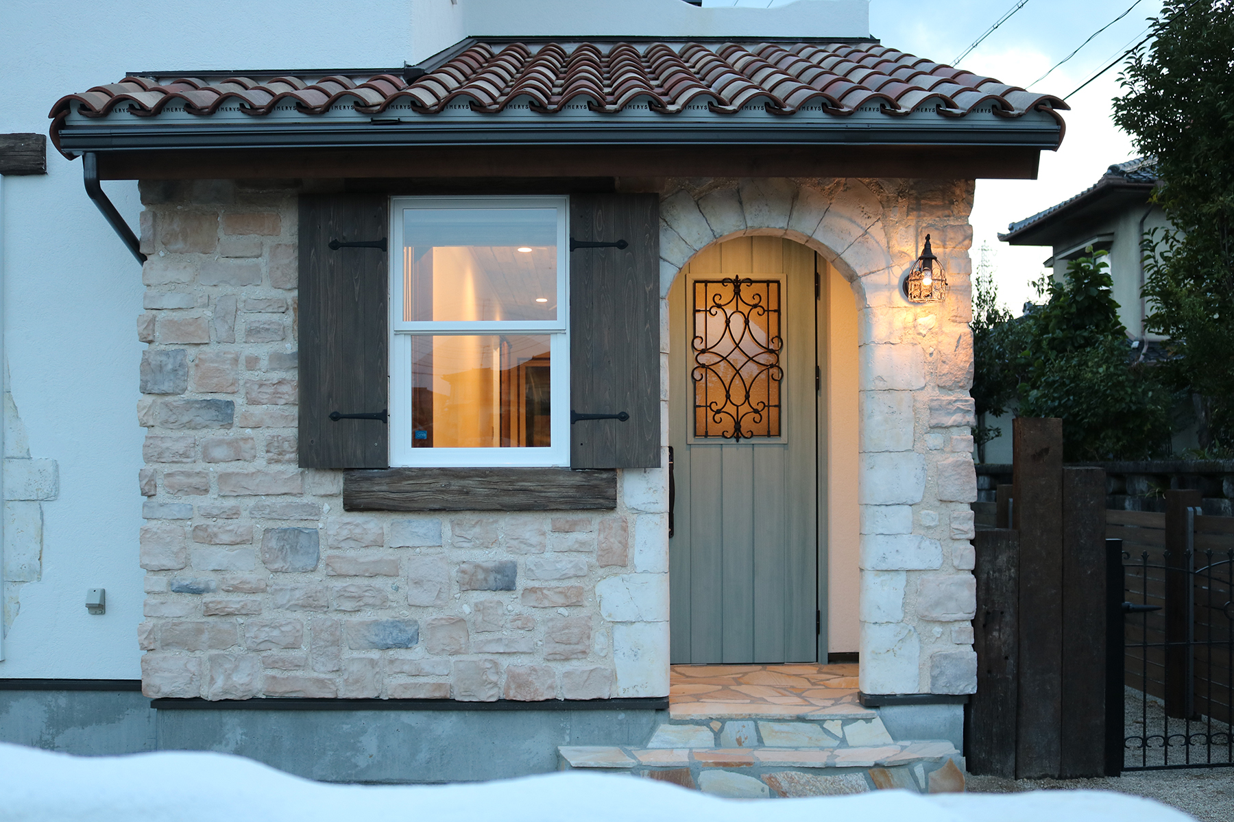 フレンチカントリーの家